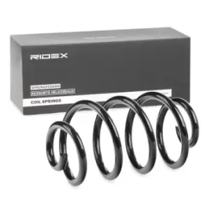 Image of RIDEX Coil spring RENAULT 188C0242 8200341248 Suspension spring,Springs,Coil springs,Coil spring suspension,Suspension springs