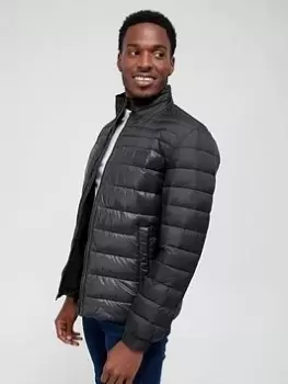 Image of BOSS Oden Padded Jacket - Black, Size 54=Uk44, Men