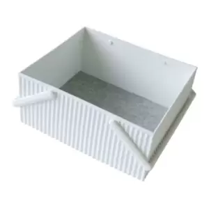 Image of Hachiman Omnioffre Stacking Storage Box Large - White