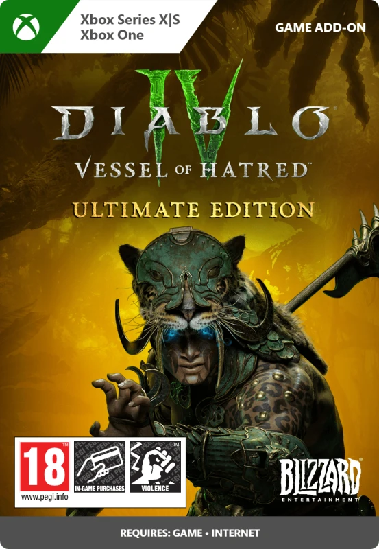 Image of Diablo IV: Vessel of Hatred - Ultimate Edition Blizzard