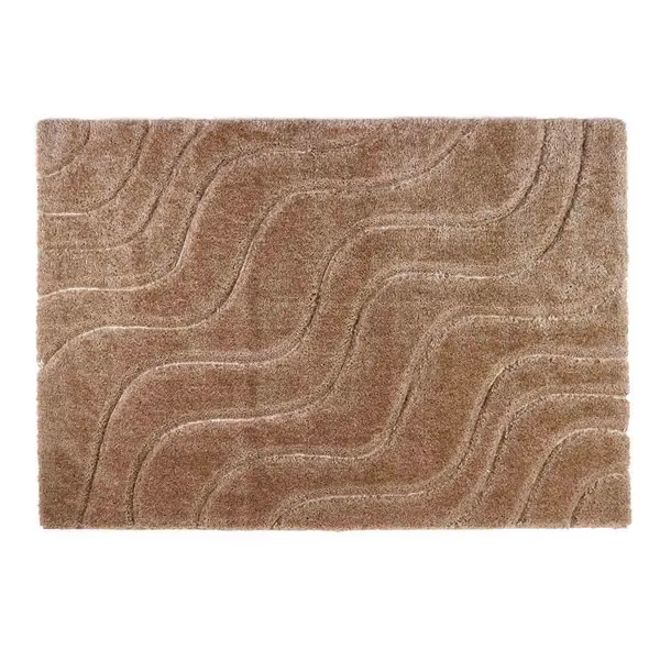 Image of Origins Soft Carved Wave Beige/Cream 80X150 5026134619364