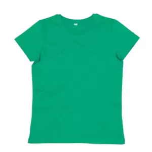 Image of Mantis Womens/Ladies Organic T-Shirt (M) (Kelly Green)