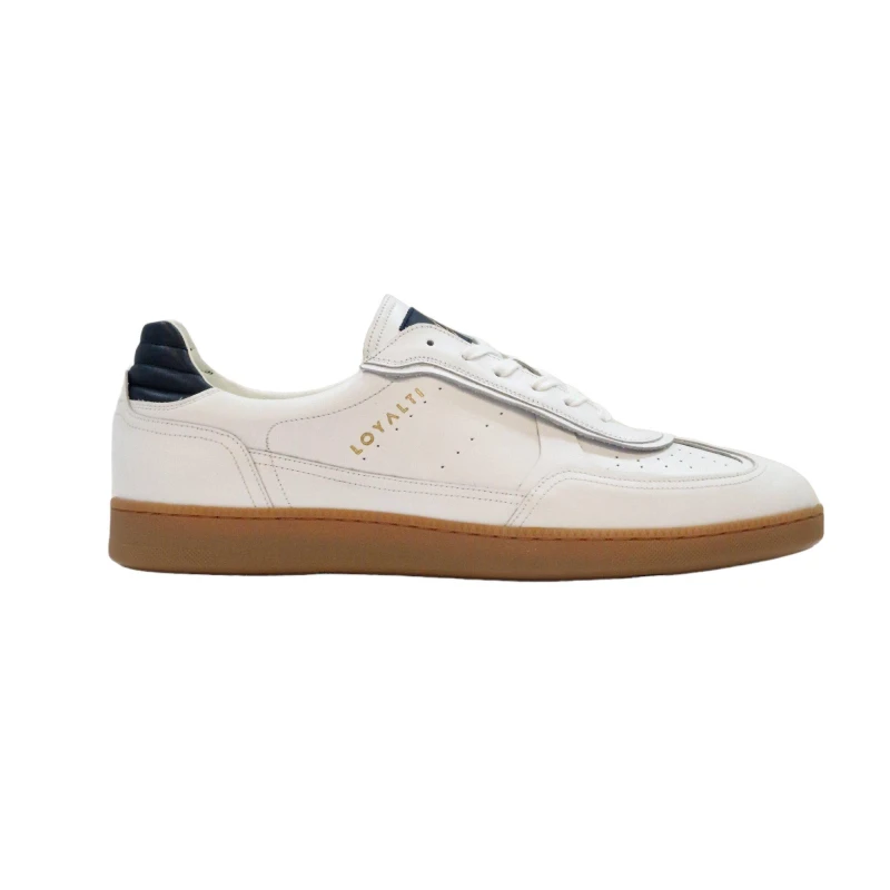 Image of Loyalti Kyle Low Trainers Mens - White White 7