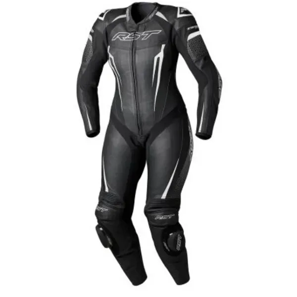 Image of RST Tractech Evo 5 Women One Piece Suit Black White Black Size XS