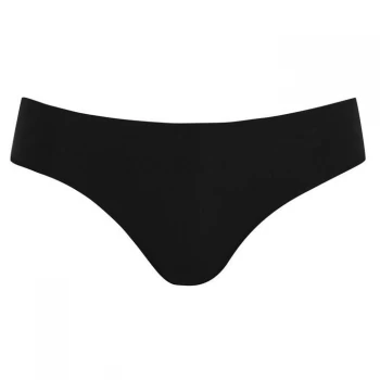 Image of DKNY Seamless Thong - Black
