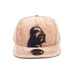 Image of Star Wars - Darth Vader Unisex Size Adjustable Cap - Cork/Tan