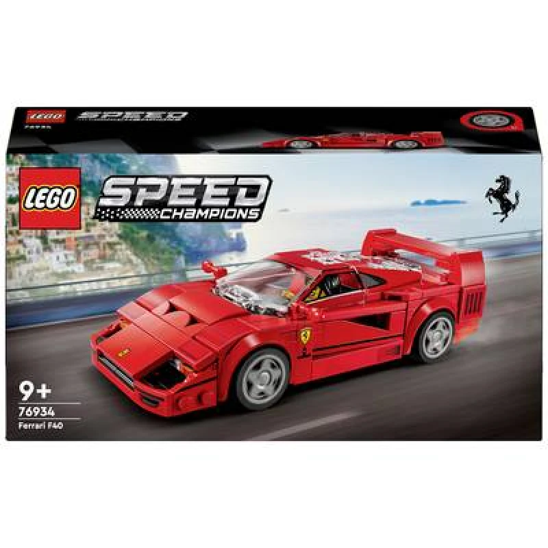 Image of LEGO LEGO Speed Champions Ferrari F40 Supercar Vehicle Toy 76934