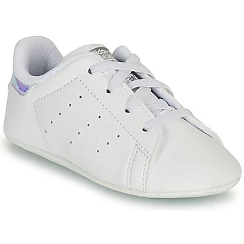 Image of adidas STAN SMITH CRIB SUSTAINABLE Girls Childrens Shoes Trainers in White