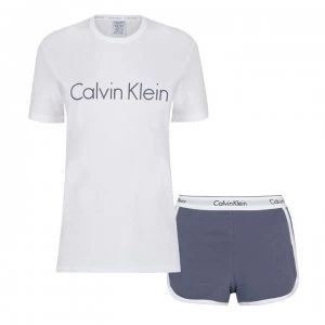 Image of Calvin Klein MCL Pyjama Short Set - Pewter