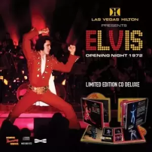 Image of Las Vegas Hilton Presents Elvis Opening Night 1972 by Elvis Presley CD Album