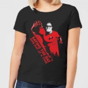 Image of Incredibles 2 Saving The Day Womens T-Shirt - Black