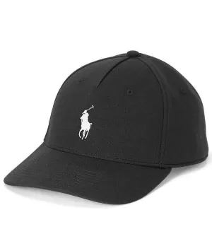 Image of Polo Ralph Lauren Mens Double-Knit Ponte Ball Cap - Polo Black