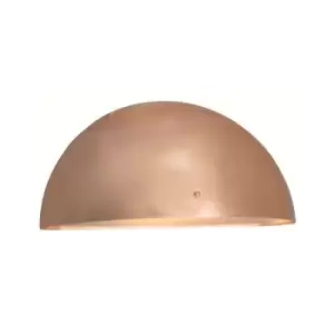 Image of Elstead - 1 Light Outdoor Wall Light Copper IP43, E27