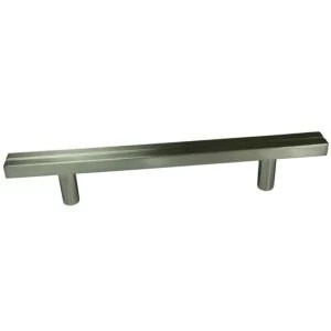 Image of Cooke Lewis Satin Nickel effect Bar Furniture pull handle Pack of 1