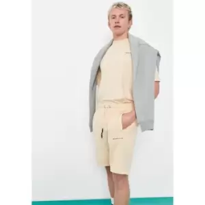 Image of Mennace Menace Badge Hoodie - Yellow