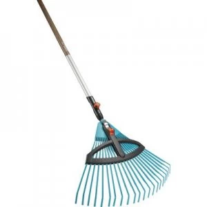 Image of 3099-30 Adjustable lawn rake 52cm 130cm Gardena Combisystem