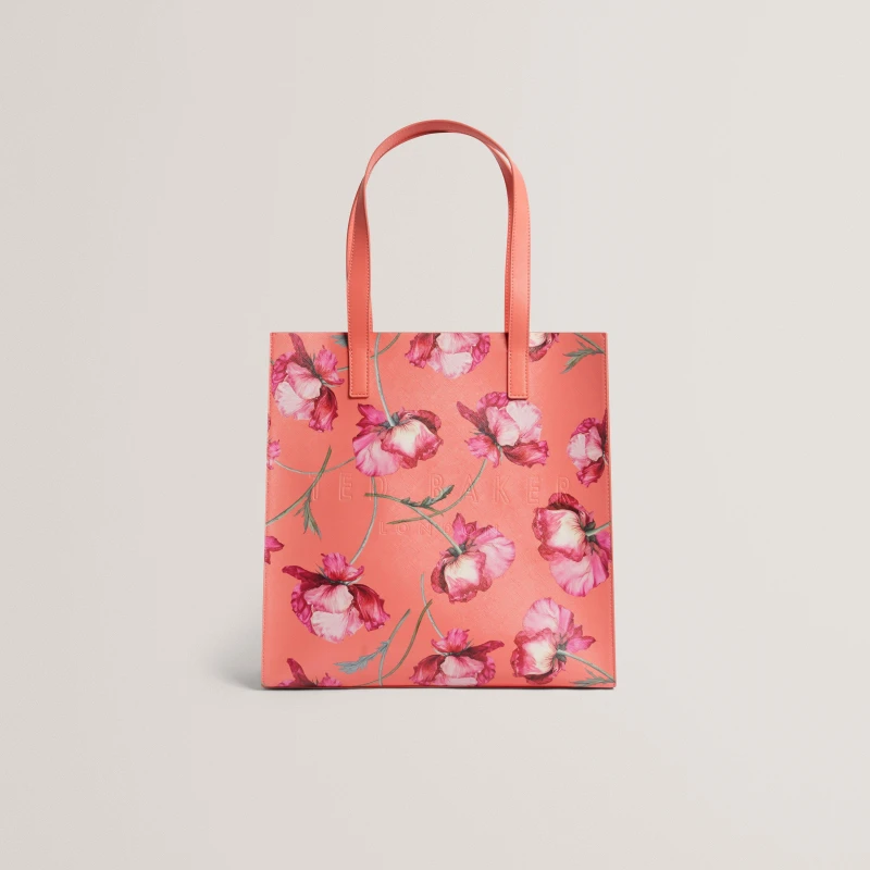 Image of Ted Baker Small Soocon Shopper Bag Coral female One Size