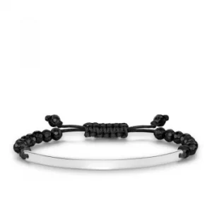 Image of Mens Thomas Sabo Sterling Silver Love Bridge Bracelet