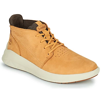 Image of Timberland BRADSTREET ULTRA PT CHK mens Shoes (High-top Trainers) in Beige,7,8,8.5,9.5,10.5,11.5,13.5,14.5,12.5