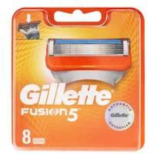Image of Gillette Fusion Manual Blades pack of 8