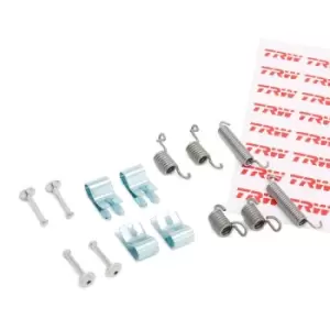 Image of TRW Accessory Kit, parking brake shoes TOYOTA SFK385 0440850000