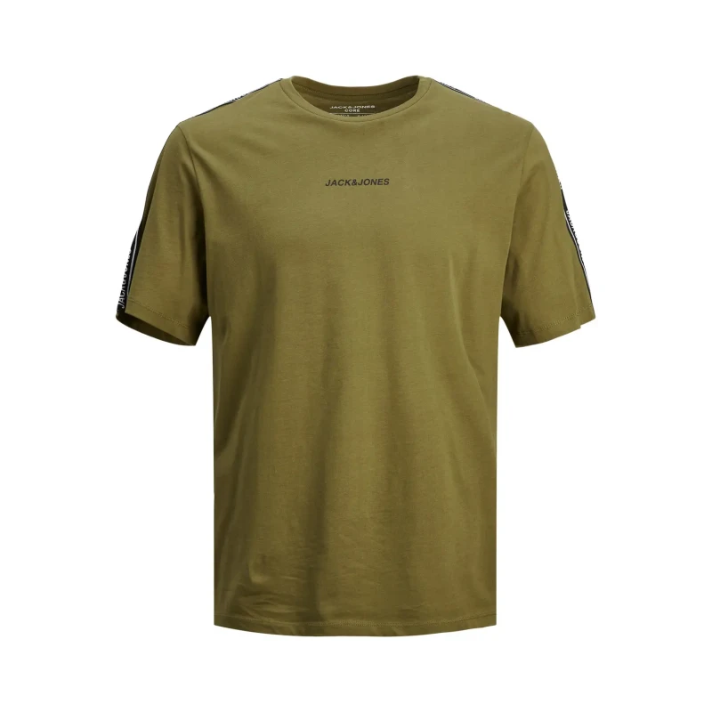 Image of jack & jones T-Shirt Jack & Jones Crew Smu Jcotaper Vert Male S