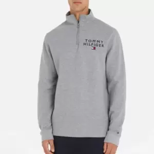 Image of Tommy Hilfiger Ribbed Cotton Sweatshirt - XL