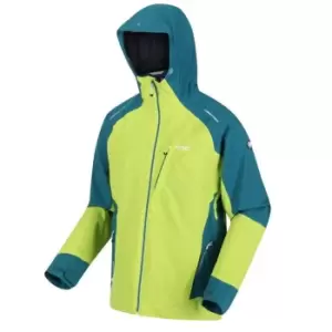 Image of Regatta Highton Pro Waterproof Jacket - BrKiw/PacfGr