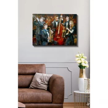 Image of Kanvas Tablo (50 x 70) - 89 Multicolor Decorative Canvas Painting