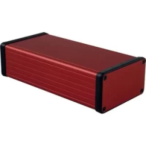 Image of Hammond Electronics 1455K1601RD 1455K1601RD Treaded casing 160 x 78 x 43 Aluminium Red