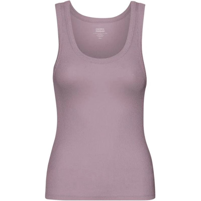 Image of Colorful Standard Womens round-neck tank top Colorful Standard Classic Organic Pearly Purple Violet Female M