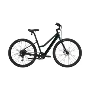 Image of 2021 Cannondale Treadwell Neo 2 Remixte Hybrid Electric Bike in Gunmetal Green