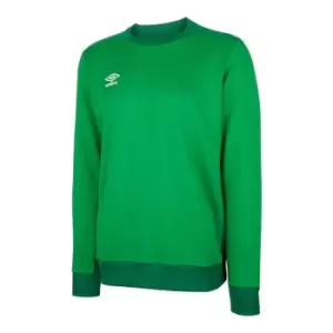 Image of Umbro Poly Sweatshirt Mens - Green