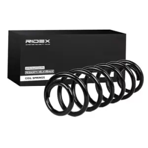 Image of RIDEX Coil spring 188C0317 Suspension spring,Springs VW,SKODA,SEAT,Bora Limousine (1J2),Rapid Spaceback (NH1),OCTAVIA (1U2),Rapid Schragheck (NH3)