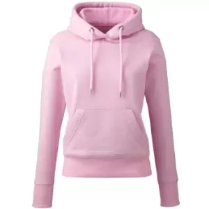 Image of Anthem Womens/Ladies Organic Hoodie (L) (Pink)