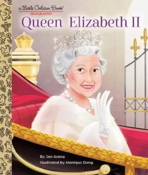 Image of Queen Elizabeth II by Jen Arena