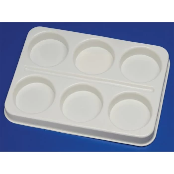 Image of Major Brushes - 6-well Paint Block Holder Palette