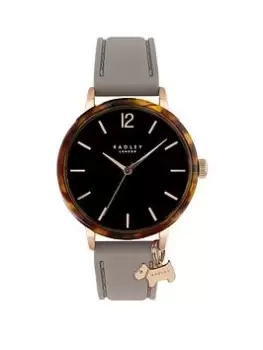 Image of Radley Ladies Marsupial Silicone With Tort Bezel Strap Watch