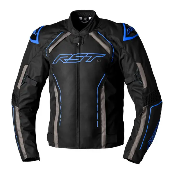 Image of RST S-1 Jacket Black Grey Blue Size 48