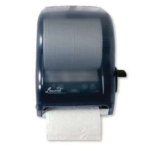 Image of Leonardo Lever Control Blue Hand Towel Roll Dispenser DSRA12