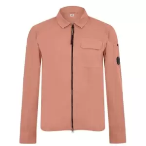Image of CP COMPANY Zipped Overshirt - Pink