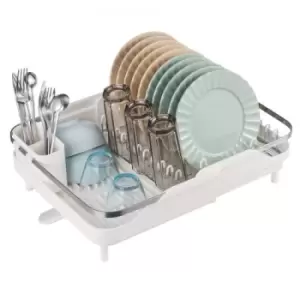Image of VEVOR Dish Drying Rack Expandable Drainer Stainless Steel Kitchen Utensil Holder