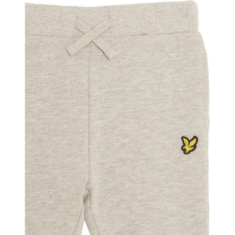 Image of Lyle and Scott Kids Fleece Tracksuits Light Grey Marl male 12-18 Mnth