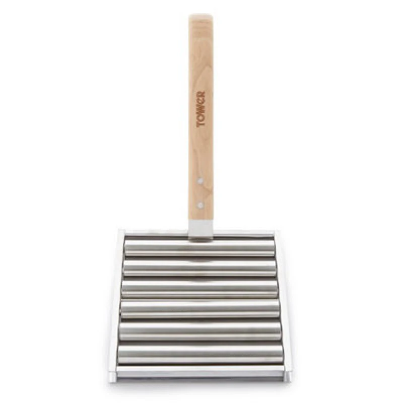 Image of Tower Hot Dog Roller with Wooden Handle T932024