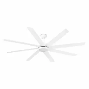 Image of Century LED White 8 Blade Ceiling Fan With DC Motor