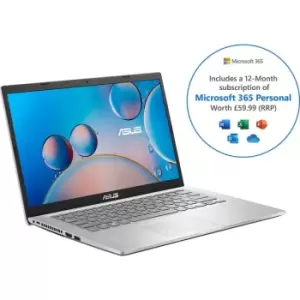 Image of ASUS X415EA-EB196TS notebook i3-1115G4 35.6cm (14") Full HD...