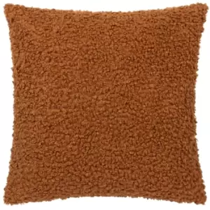Image of Cabu Textured Boucle Cushion Ginger