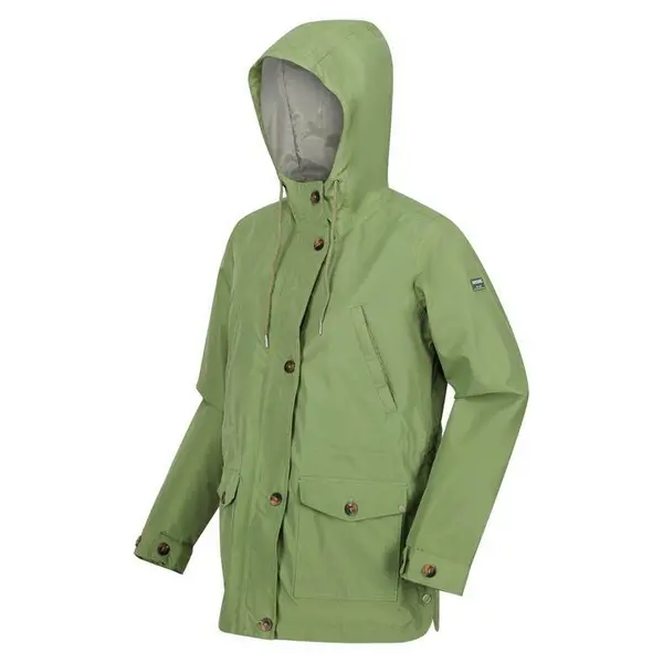 Image of Regatta Nahla Waterproof Jacket - Green 8