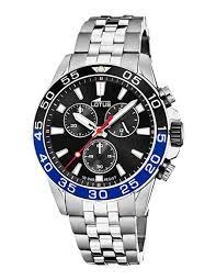 Image of Lotus Black and Silver Chronograph Sports Watch - L18765/4