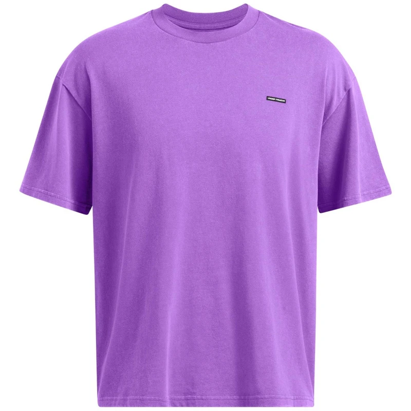 Image of Under Armour Regular Fit Short-Sleeve T-Shirt Purple male S
